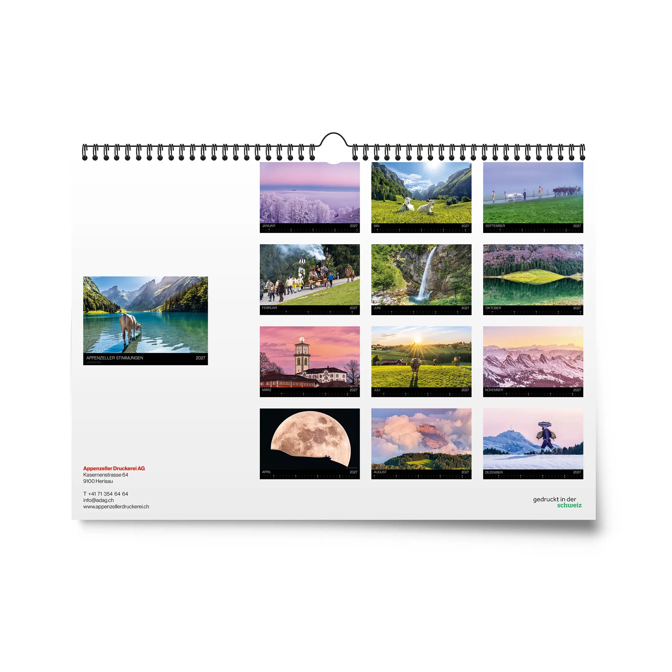 Bildkalender Appenzeller Stimmungen 2027 – Bild 2
